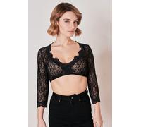 Krüger Dirndlbluse Cassandra 3/4-Arm 40 schwarz