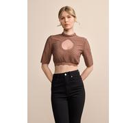 Krüger Dirndlbluse Danica 36 braun