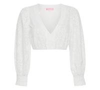 Krüger Dirndlbluse Ecru (Größe: 46) 46 weiß