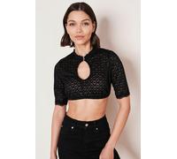 Krüger Dirndlbluse Franja 38 schwarz