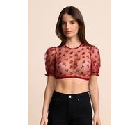 Krüger Dirndlbluse Henna 48 rot