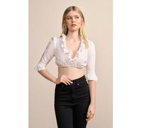 Krüger Dirndlbluse Katima 38 ecru