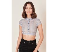 Krüger Dirndlbluse Lavina 34 blau