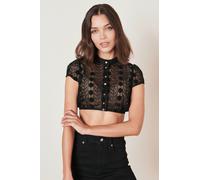 Krüger Dirndlbluse Lavina 34 schwarz