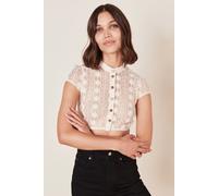 Krüger Dirndlbluse Lavina 40 beige