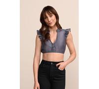 Krüger Dirndlbluse Leda 30 blau