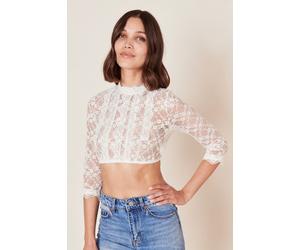 Krüger Dirndlbluse Simona 36 ecru