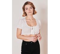 Krüger Madl Dirndlbluse Ecru (Größe: 38) 38 weiß