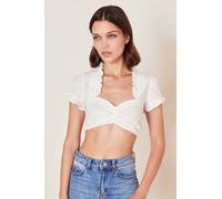 Krüger Dirndlbluse Sober V-Ausschn 40 ecru