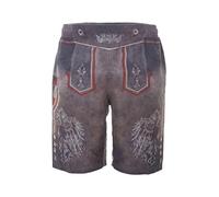 Krüger Herren Trachten Badehose kurz, Modell: Österreich, Knielang, Art.-Nr. 094684-0-0007, S,