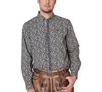 Krüger Herren Trachten Hemd lang, Modell: Jaro, Langarm, Art.-Nr. 911467-0-0080, M,