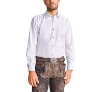 Krüger Herren Trachten Hemd lang, Modell : Juri, Langarm, Art.-Nr. 912568-0-0108, XS,