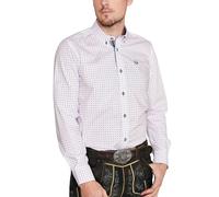 Krüger Herren Trachten Hemden lang, Modell: Daminan, Langarm, Art.-Nr. 912467-0-0108, 3XL,
