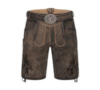 Krüger Lederhose Matze mit Gürtel 48