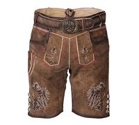 Krüger Herren Lederhose "Österreich" kurz - 54