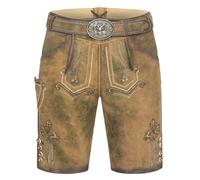 Krüger Lederhose Milo mit Gürtel 52