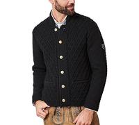 Krüger Herren Trachten Strickjacke lang, Modell: Dario, Langarm, Tracht, Freizeit oder Volksfest