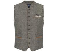 Krüger Herren Trachten Weste, Modell: Platzhirsch, Art.-Nr. 091501-0-0044, 58, grau
