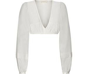 Krüger Langarm-Dirndlbluse Ecru (Größe: 40) 40 weiß