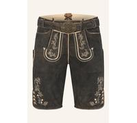 Krüger Lederhose Arendt mit Gürtel 58 braun