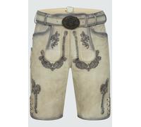 Krüger Lederhose Aric mit Gürtel 54 beige