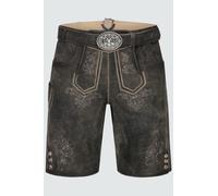 Krüger Lederhose Arijus mit Gürtel 58 braun