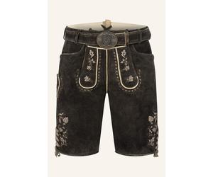Krüger Lederhose Calle mit Gürtel 54 braun