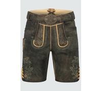 Krüger Lederhose Charlie mit Gürtel 46 braun