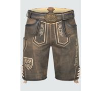 Krüger Lederhose Ein Leben lang 60 braun