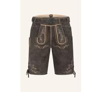 Krüger Lederhose Emir mit Gürtel 62 braun