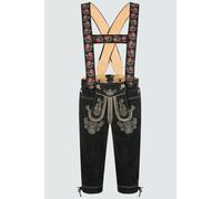 Krüger Lederhose Härten 48 schwarz