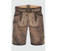 Krüger Lederhose Magnus mit Gürtel 52