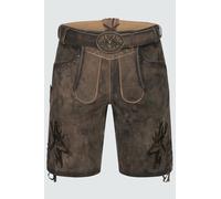 Krüger Lederhose Matze mit Gürtel 46 braun