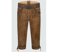 Krüger Lederhose Mei Hoamat Kniebund 46 braun