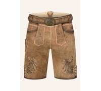 Krüger Herren Lederhose "Österreich" kurz - 48