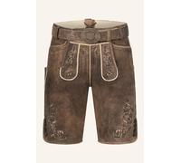 Krüger Lederhose Mischa mit Gürtel 58 braun