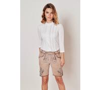 Krüger Lederhose Neala 32 beige