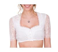 Krüger MADL Damen Bluse Halbarm Offwhite (20) 40