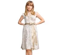 Krüger MADL Dirndl Erla 414469 | Hellgrau 60cm (DE/NL/SE/PL, Numerisch, 46, Regular, Regular)