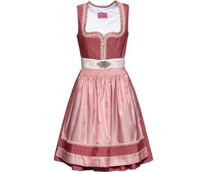 Krüger Madl Kurzes Dirndl Rot/Rose (Größe: 38) 38 rot