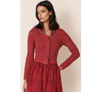 Krüger Strickjacke Ameline XS rot