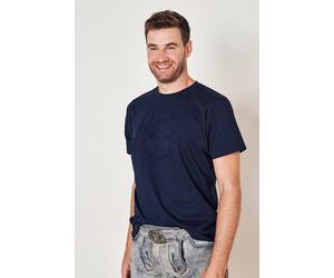 Krüger Trachten T-Shirt Harald M blau