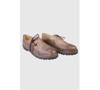 Krüger Buam Herren Trachtenhaferl Robbie | Trachtenschuhe | Modell: 9659-7 Braun | Größe (42 EU, Braun)