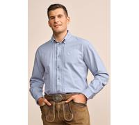 Krüger Trachtenhemd Bent 4XL blau