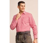 Krüger Herren Trachtenhemd lang, Modell Trachtenhemd, Langarm, Art.-Nr. 000951-0-0109, M, rot