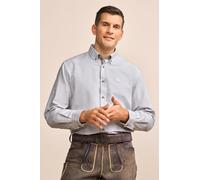 Krüger Trachtenhemd Ronald S grau