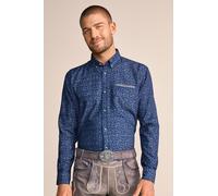 Krüger Trachtenhemd Ulrich 3XL blau