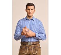 Krüger Herren Trachtenhemd lang, Modell Trachtenhemd, Langarm, Art.-Nr. 000951-0-0108, XL, blau