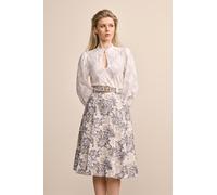 Rock CATELYN % - Krüger Collection - 65 cm - 264168-065-0244 - Trachtenrock Grau/Grau - Gr. - 36