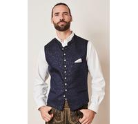 Krüger Trachtenweste Juanito 62 blau
